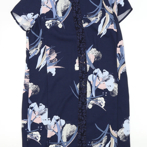 NEXT Womens Blue Floral  Kaftan  Size 12