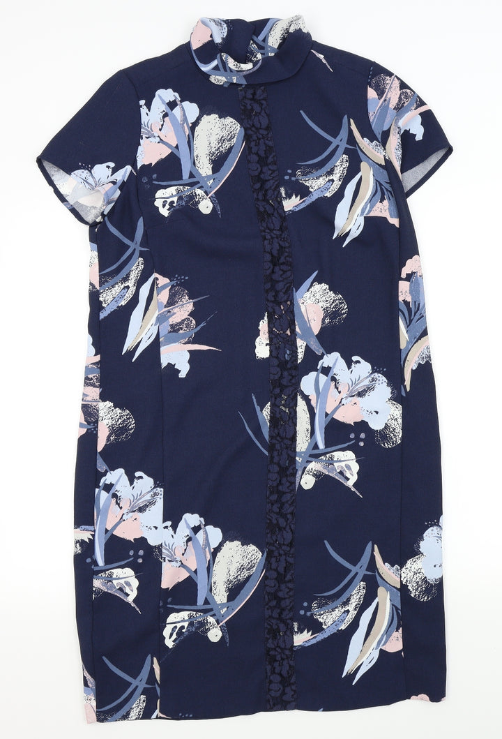 NEXT Womens Blue Floral Kaftan Size 12