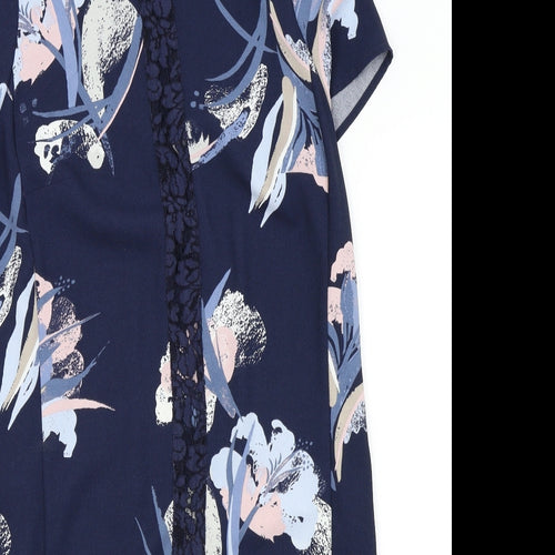 NEXT Womens Blue Floral  Kaftan  Size 12