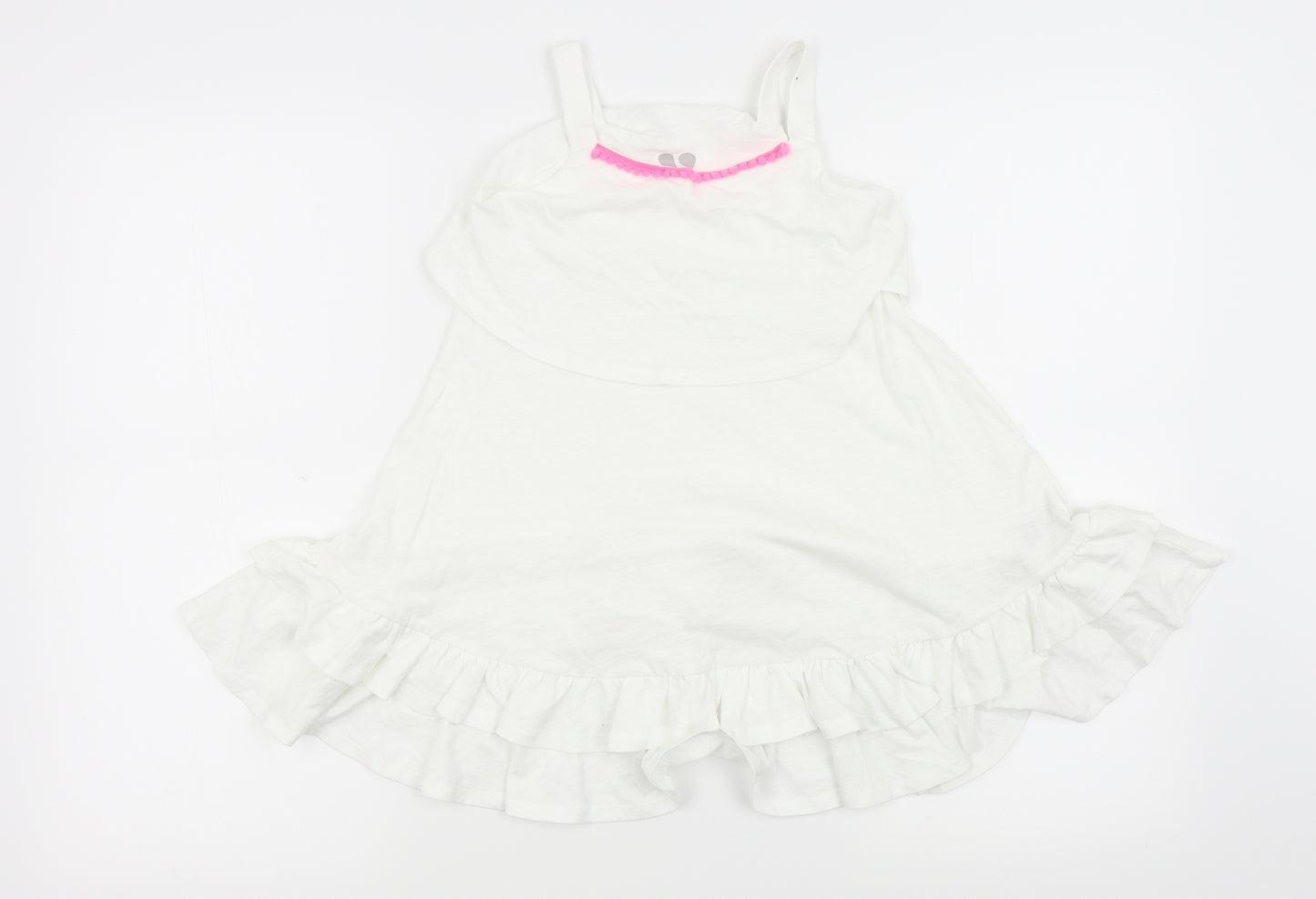 Very Girls White   Kaftan  Size 4-5 Years