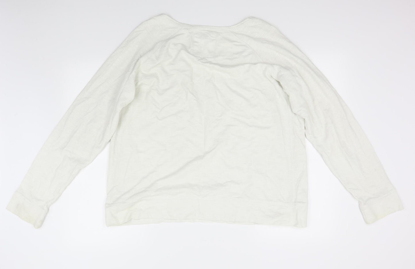 NEXT Womens White   Pullover Jumper Size 20