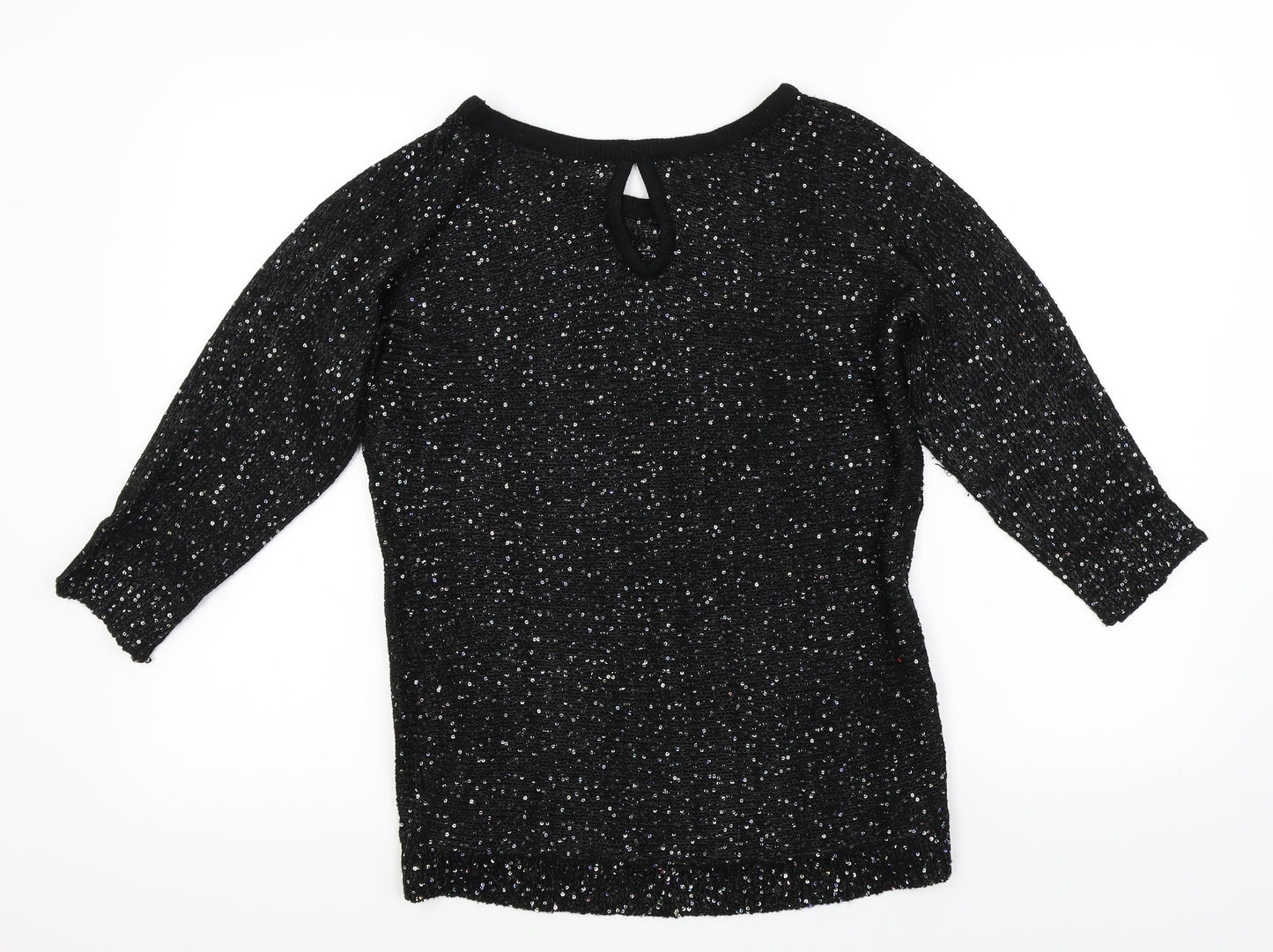 Tommy & Kate Womens Black   Pullover Jumper Size 12
