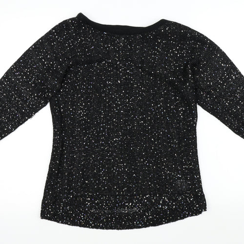 Tommy & Kate Womens Black   Pullover Jumper Size 12