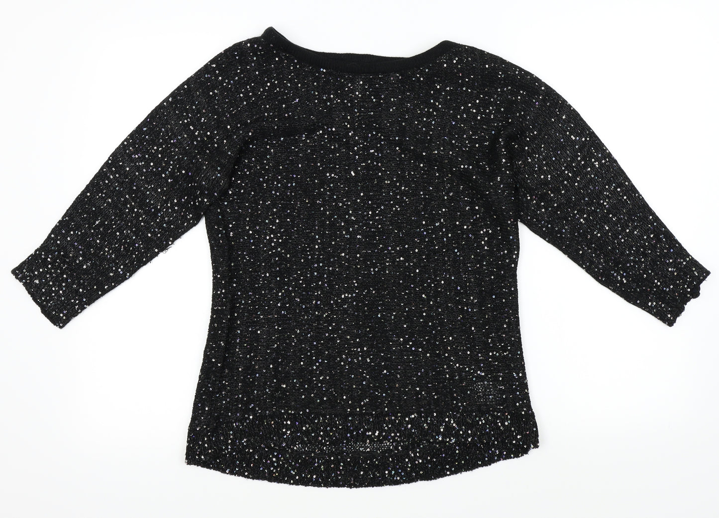 Tommy & Kate Womens Black   Pullover Jumper Size 12