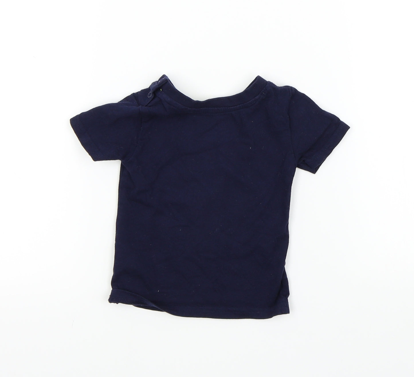 Primark Boys Blue   Basic T-Shirt Size 3-6 Months