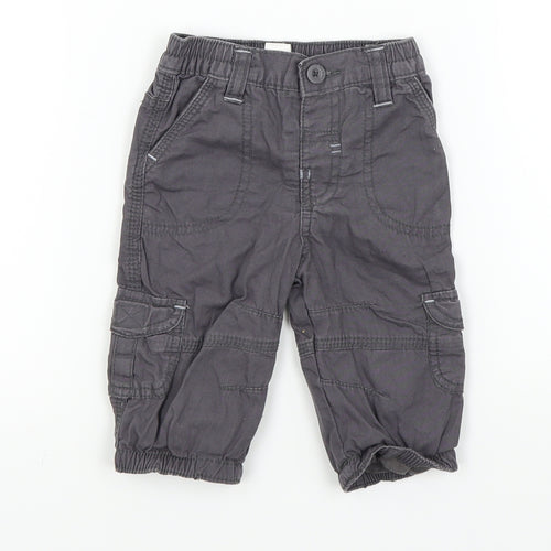 George  Grey   Cargo Jeans Size 3-6 Months