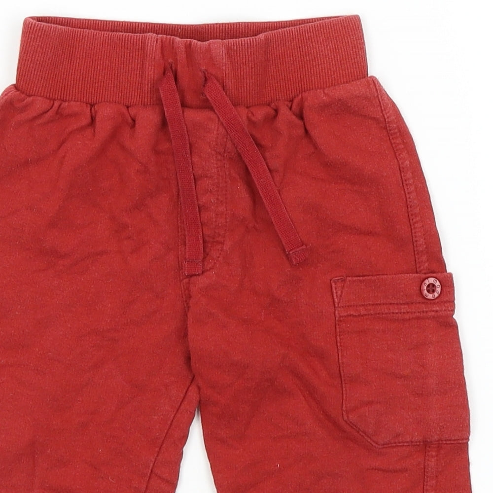 MINIMODE Baby Red   Sweatpants Trousers Size 12-18 Months