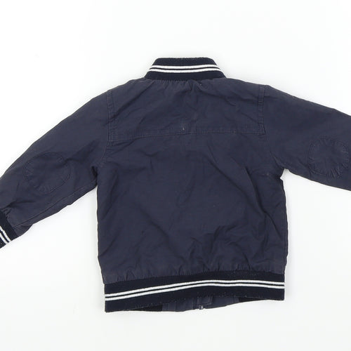 Earlydays Boys Blue   Bomber Jacket Jacket Size 3-6 Months