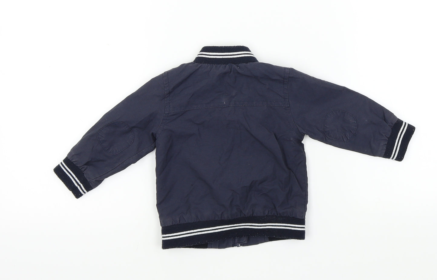 Earlydays Boys Blue   Bomber Jacket Jacket Size 3-6 Months