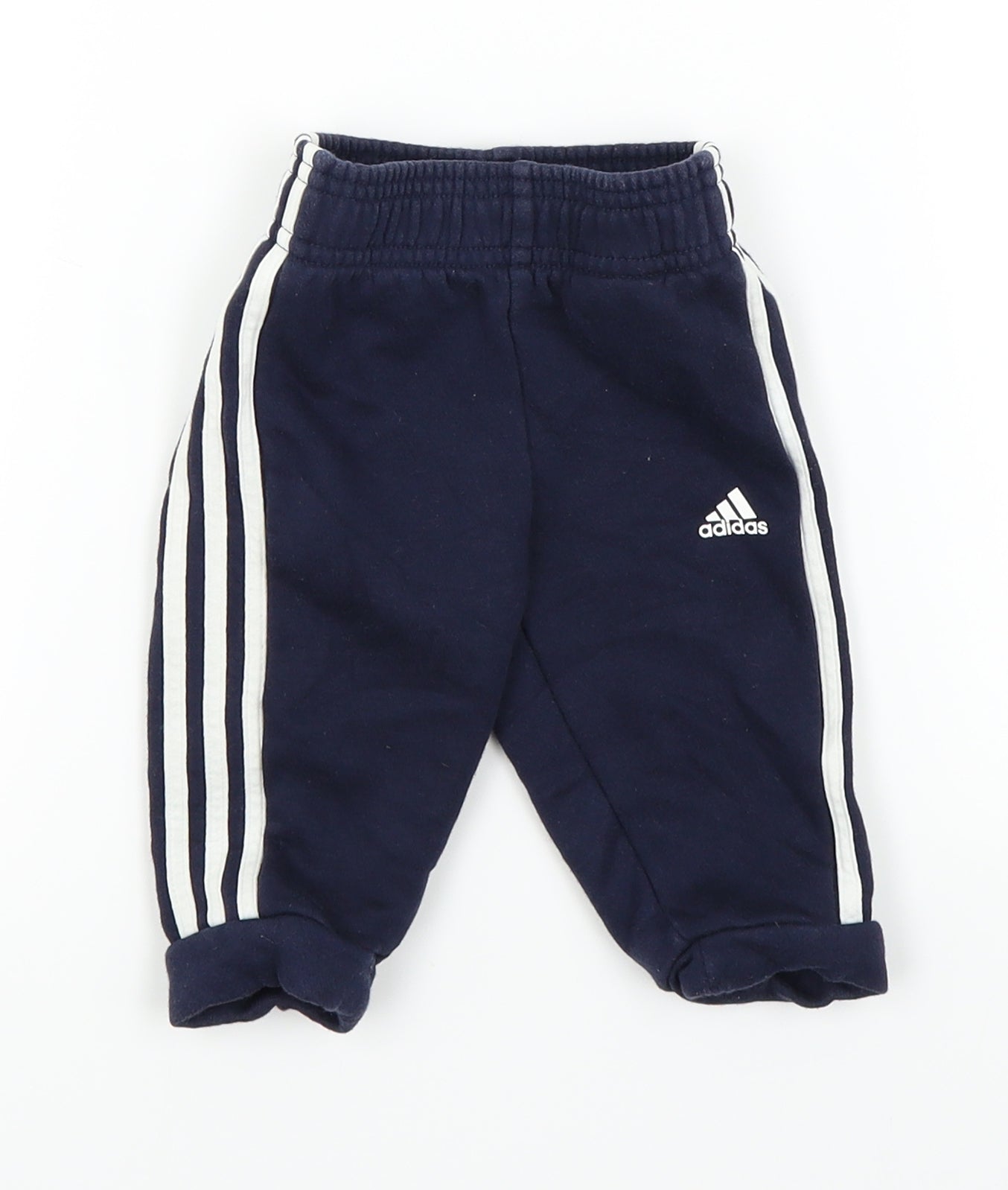 adidas Boys Blue   Sweatpants Trousers Size 3-6 Months