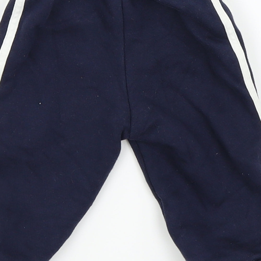 adidas Boys Blue   Sweatpants Trousers Size 3-6 Months