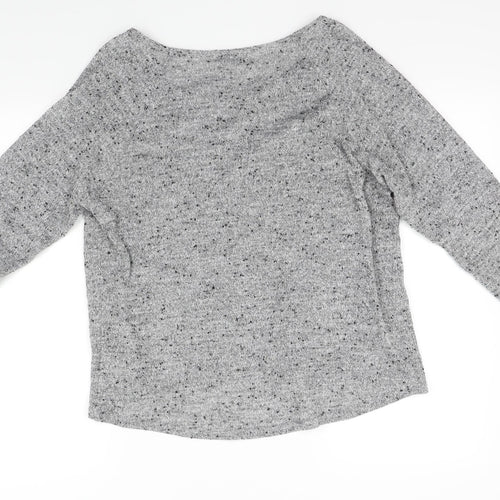 Oasis Womens Grey   Pullover Jumper Size L