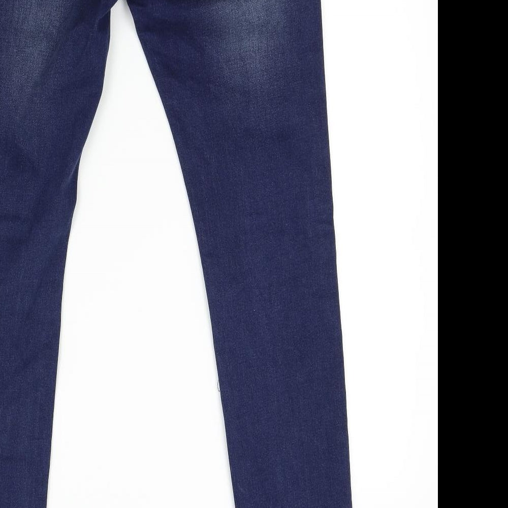 Toxik3 Womens Blue  Denim Straight Jeans Size 12