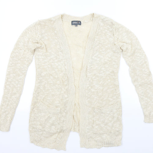 Apricot Womens Beige   Cardigan Jumper Size 8