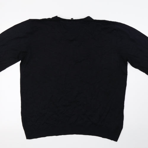 George Mens Blue   Pullover Jumper Size M