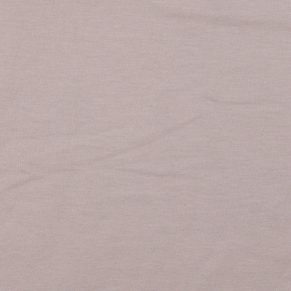 NEXT Womens Pink  Jersey Pullover Jumper Size 12  - sequins on arms