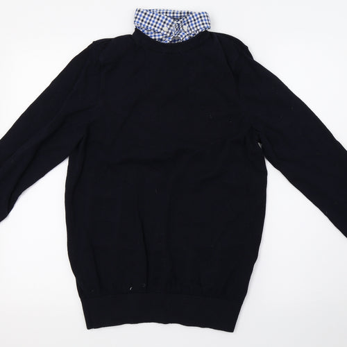 knitwear Mens Blue   Pullover Jumper Size S