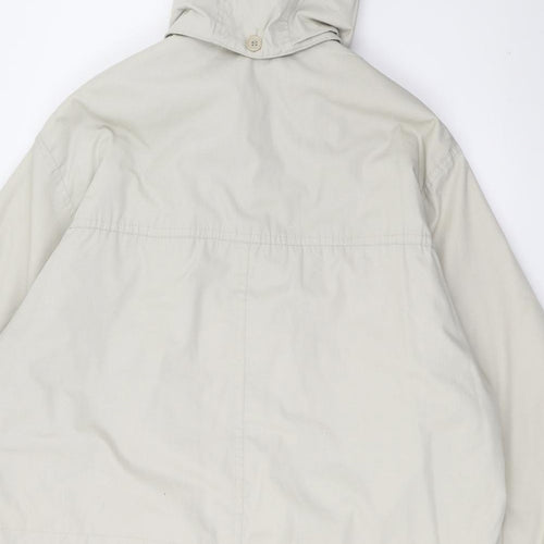 C&A Womens Beige   Jacket Coat Size 14  - PINK LINING