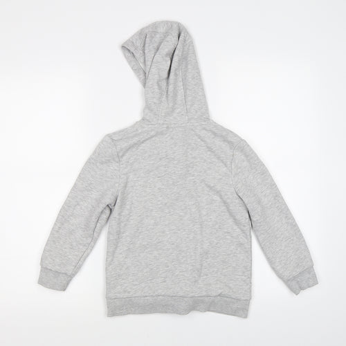 George Boys Grey   Full Zip Hoodie Size 5-6 Years