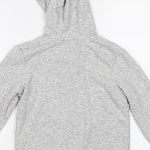 George Boys Grey   Full Zip Hoodie Size 5-6 Years