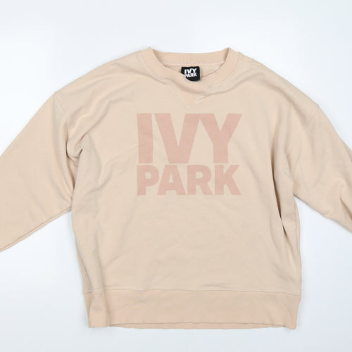 IVY PARK Womens Orange   Pullover Sweatshirt Size M