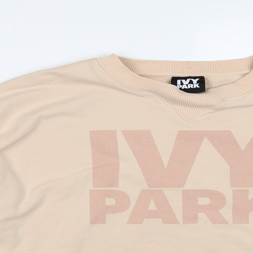 IVY PARK Womens Orange   Pullover Sweatshirt Size M