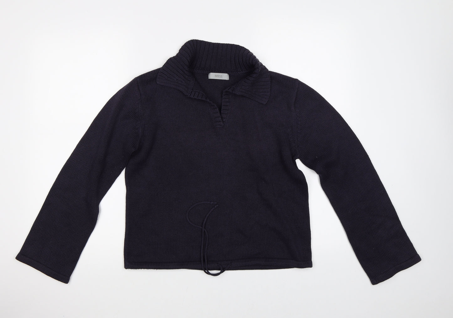 Marks and Spencer Womens Blue   Pullover Jumper Size 12