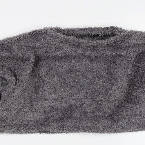 I SAW IT FIRST Womens Grey   Pullover Jumper Size 8  - CROPPED