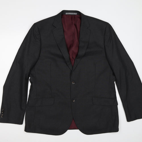 Marks and Spencer Mens Grey   Jacket Suit Jacket Size 44