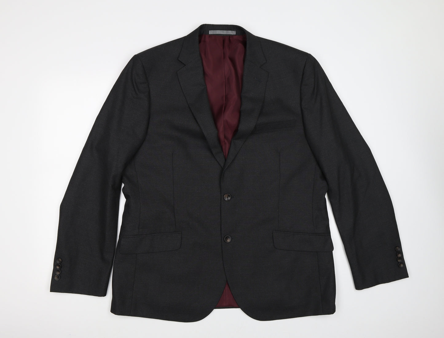Marks and Spencer Mens Grey   Jacket Suit Jacket Size 44