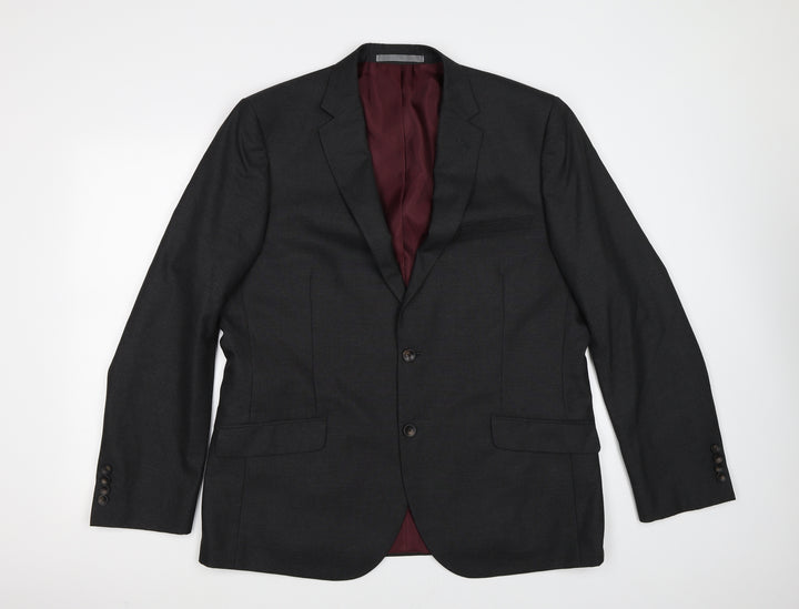 Marks and Spencer Mens Grey   Jacket Suit Jacket Size 44
