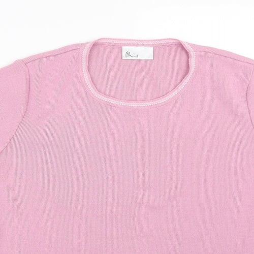 BHS Womens Pink   Pullover Jumper Size 14