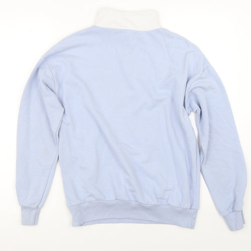 New Look Womens Blue   Pullover Sweatshirt Size 6