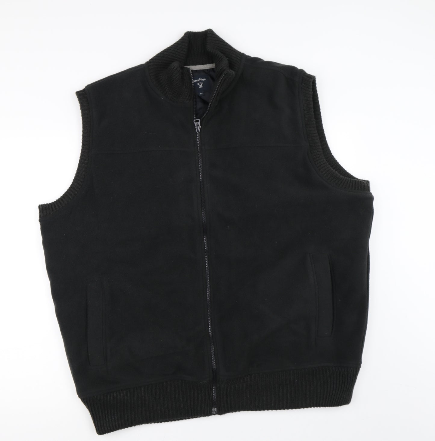 EWM Mens Black   Gilet Waistcoat Size XL