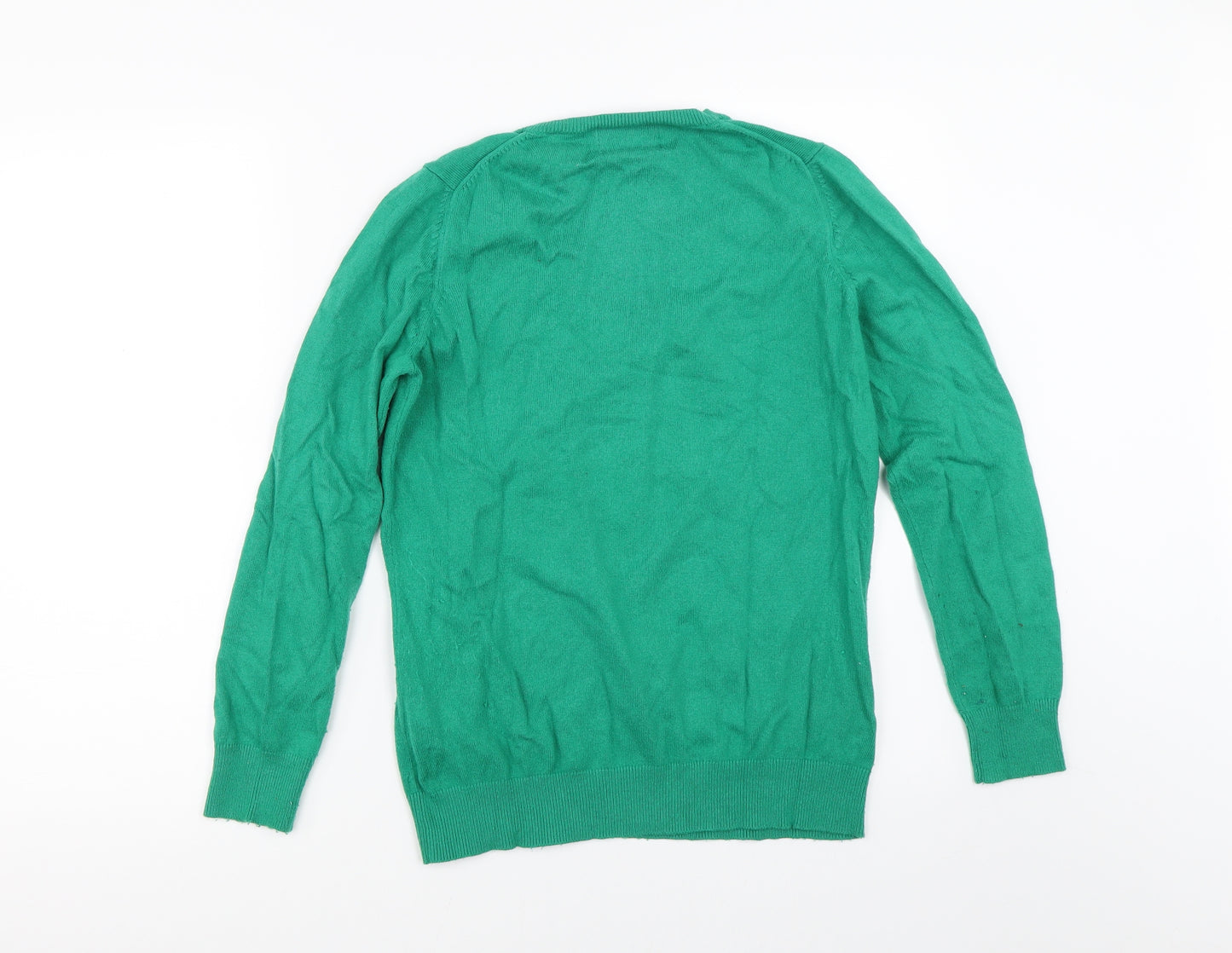 Marks and Spencer Womens Green   Pullover Jumper Size 14