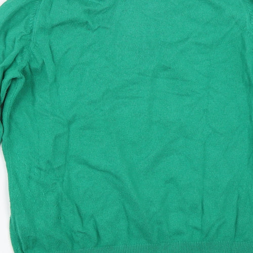 Marks and Spencer Womens Green   Pullover Jumper Size 14