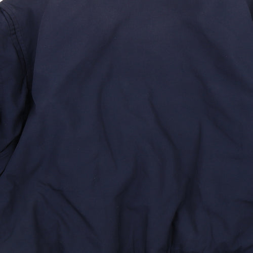 BHS Mens Blue   Bomber Jacket Jacket Size L