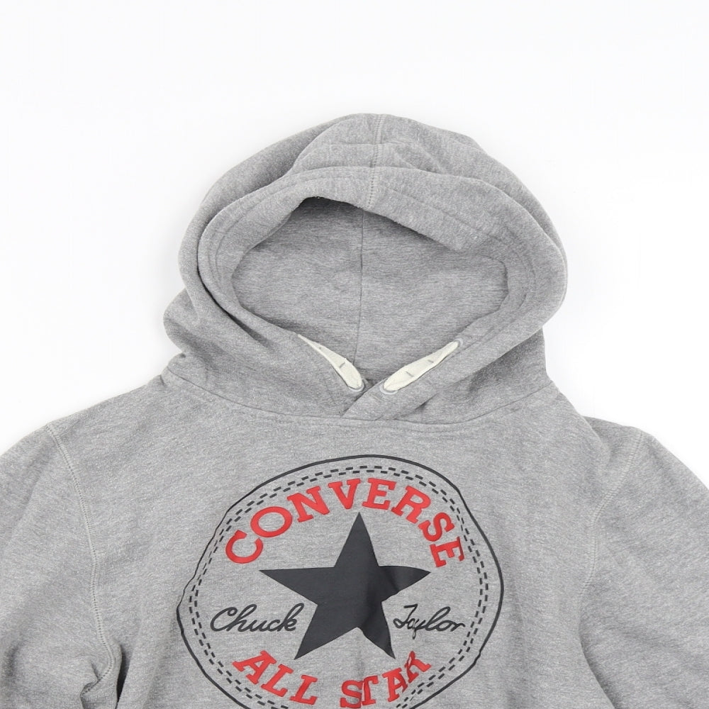 Converse Boys Grey   Pullover Hoodie Size 11-12 Years