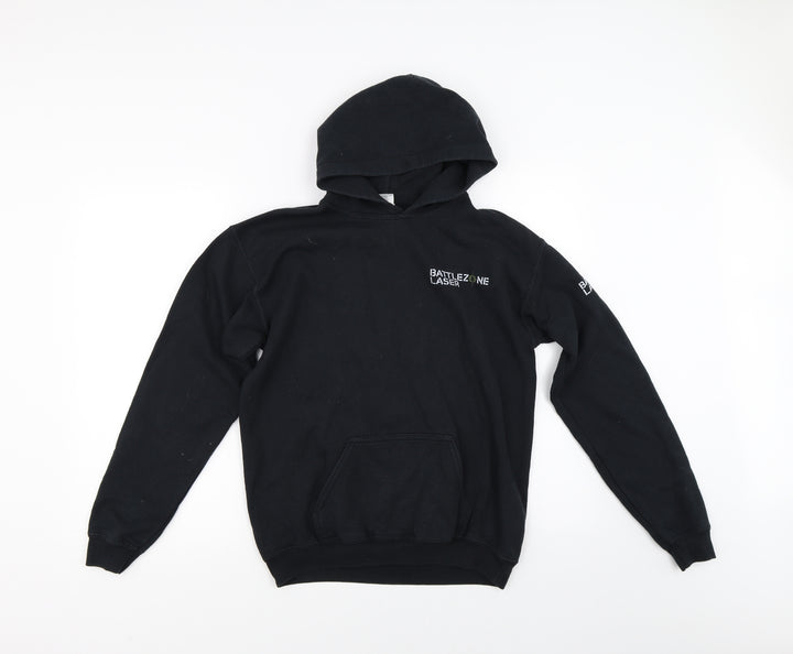 Gildan Boys Black   Pullover Hoodie Size XL