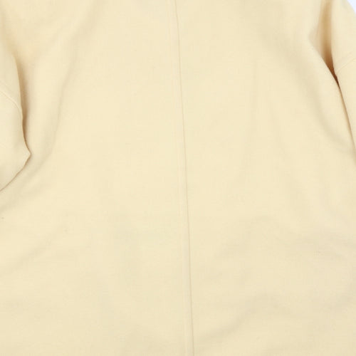 Marks and Spencer Womens Yellow   Overcoat  Size 16