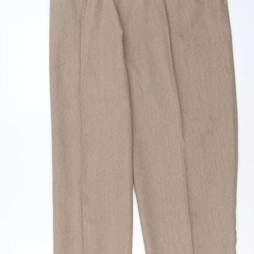 Marks and Spencer Womens Beige   Trousers  Size 16 L32 in