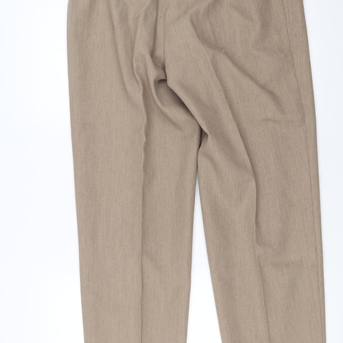 Marks and Spencer Womens Beige   Trousers  Size 16 L32 in