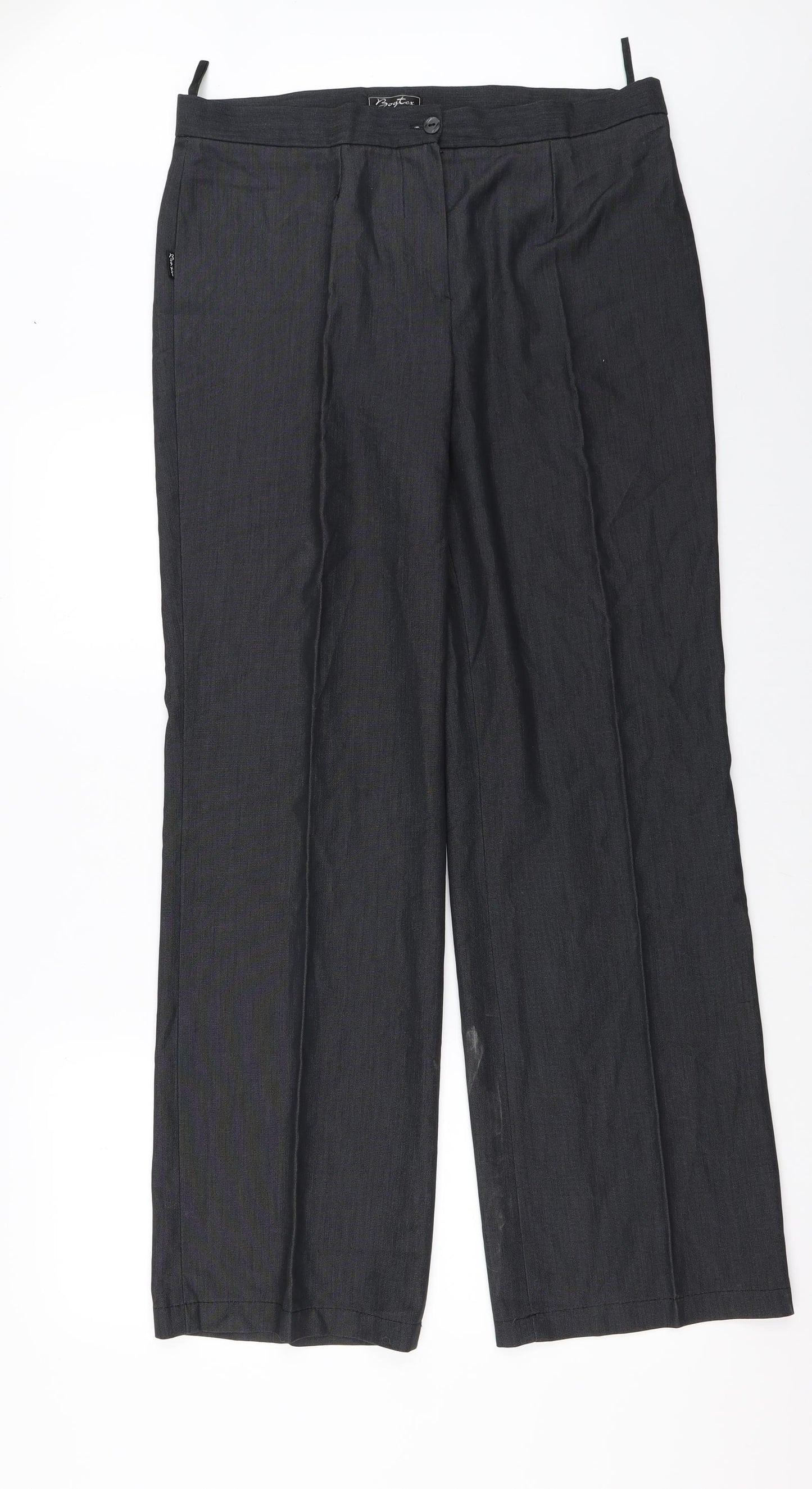 BOGTEX Womens Grey   Trousers  Size 18 L32 in