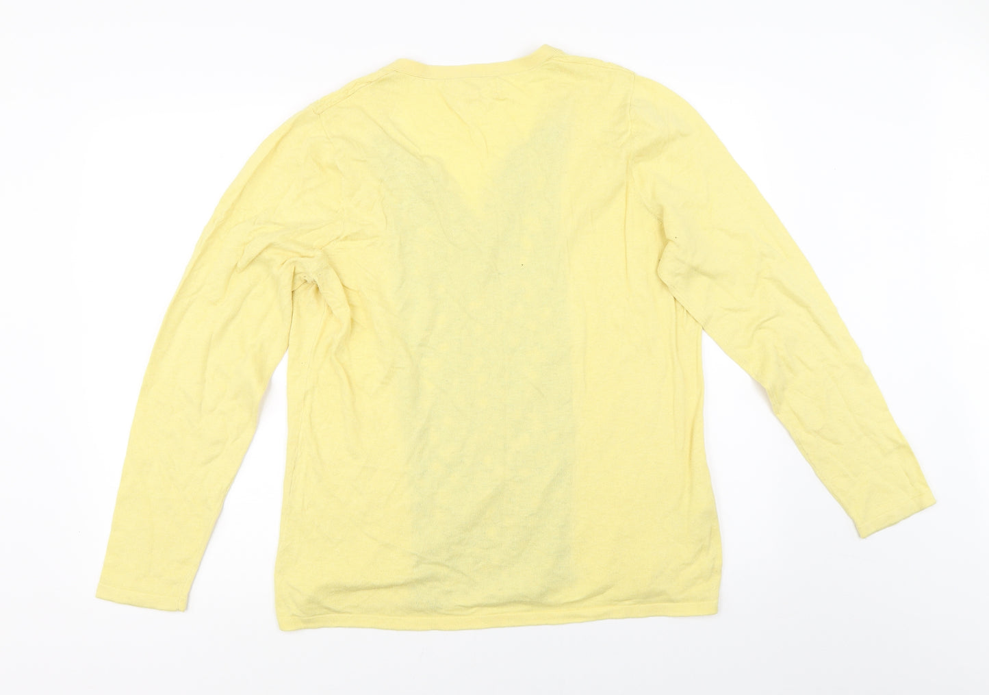 NEXT Womens Yellow   Pullover Jumper Size 18
