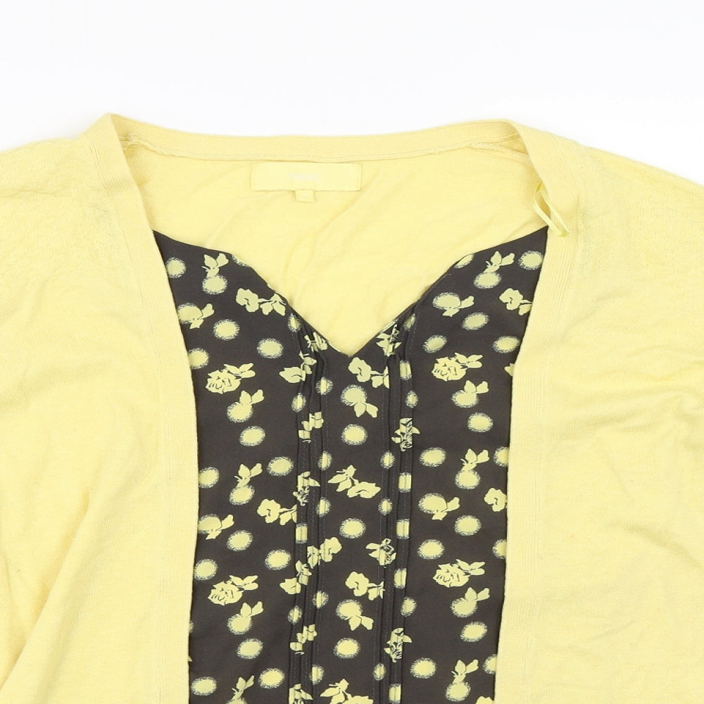 NEXT Womens Yellow   Pullover Jumper Size 18