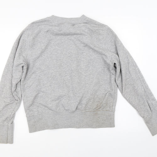 H&M Womens Grey   Pullover Sweatshirt Size L