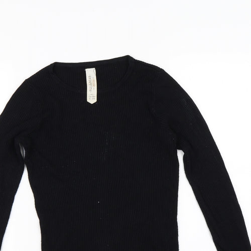 Pull&Bear Womens Black   Pullover Jumper Size XS