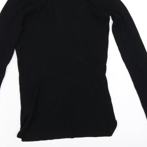 Pull&Bear Womens Black   Pullover Jumper Size XS