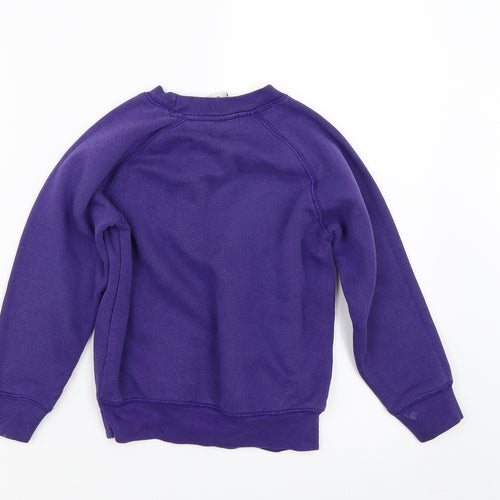 westex Boys Purple   Pullover Sweatshirt Size 5-6 Years