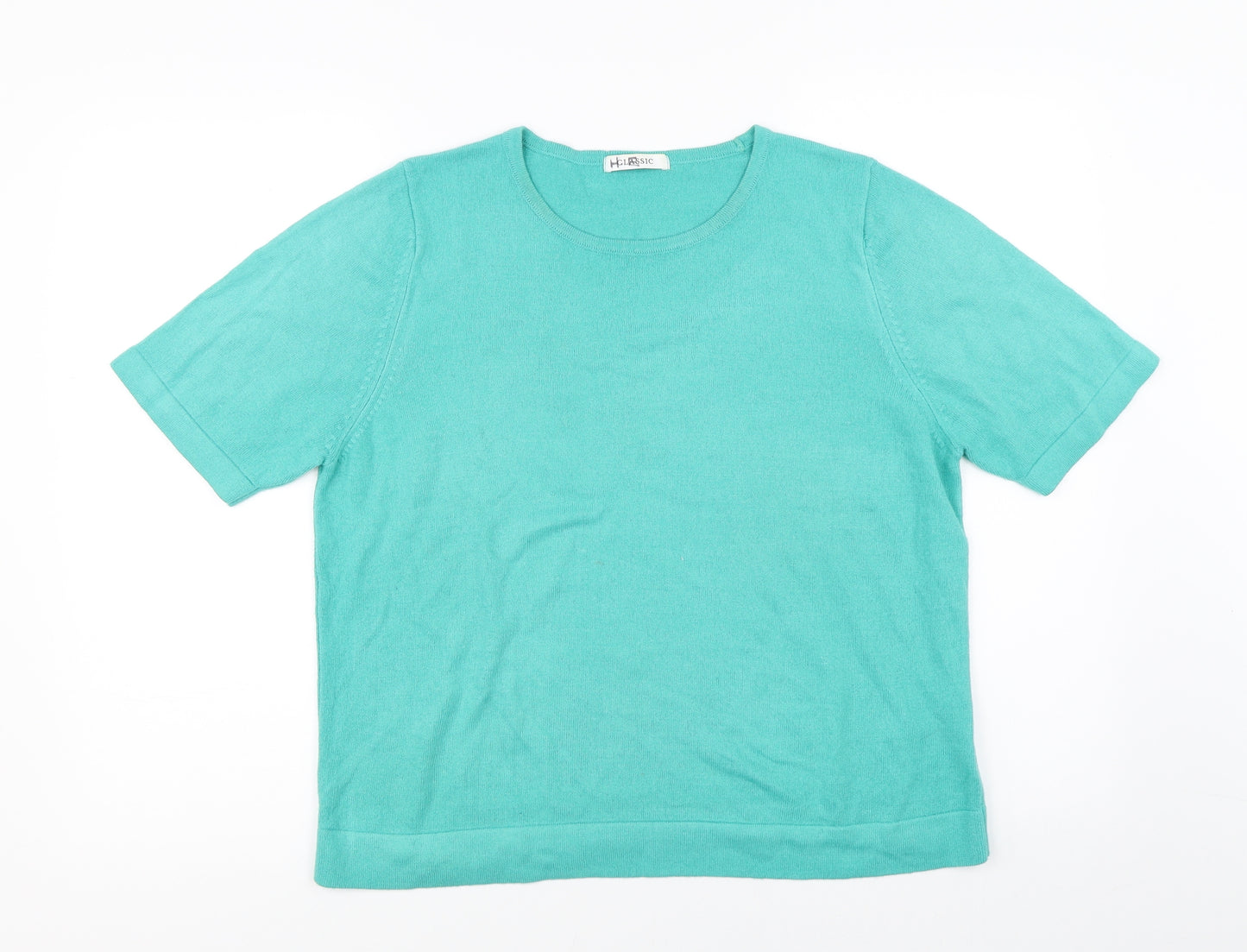 Marks and Spencer Womens Green   Pullover Jumper Size 14